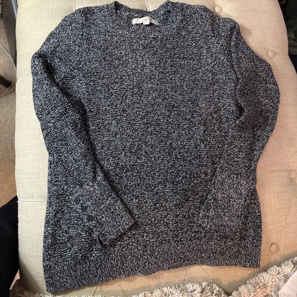 LOFT Marled Sweater Size Small Gentle worn